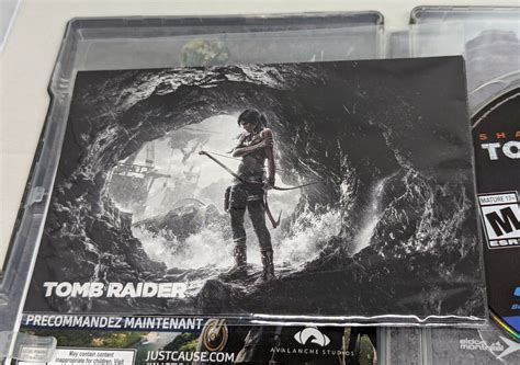 Shadow Of The Tomb Raider Limited Steelbook Edition PS4 PlayStation