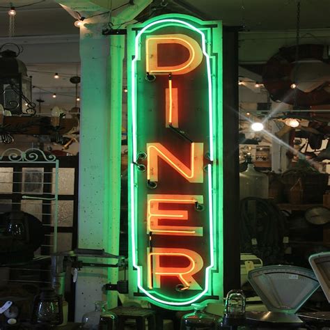 Vintage Diner Sign Etsy