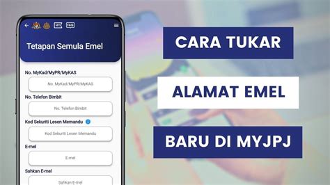 Cara Tukar Emel Myjpj Utk Tukar Kata Laluan Atau Kemas Kini Email Bagi