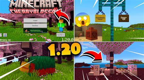 Saiu Nova AtualizaÇÃo Do Minecraft Pe Com Itens Da VersÃo 120 Minecraft 120 Update Youtube