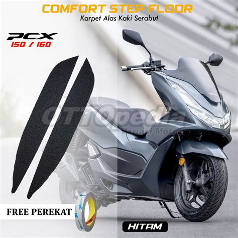 Karpet Alas Kaki Serabut Honda Pcx Pcx Bordes Comfort Step