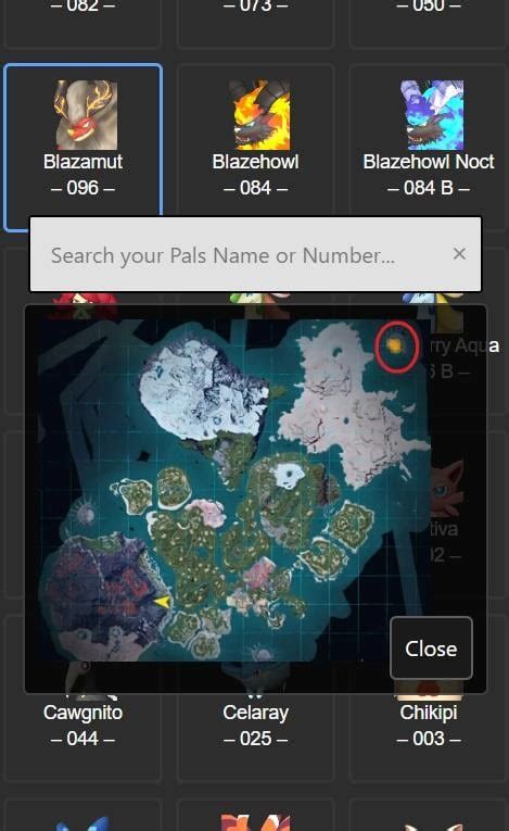 Palworld Map - All Pals Location : r/Palworld