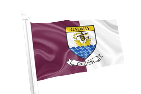 Galway County Crest Flag – Flags Ireland Prospect Design