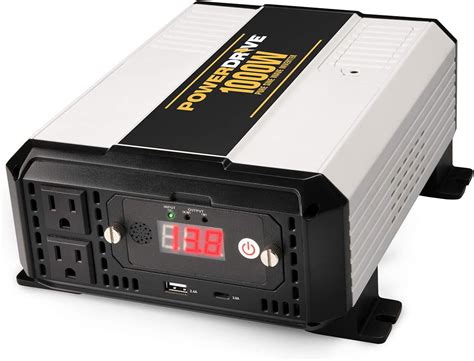 Powerdrive 1000w Bluetooth Pure Sine Wave Power Inverter