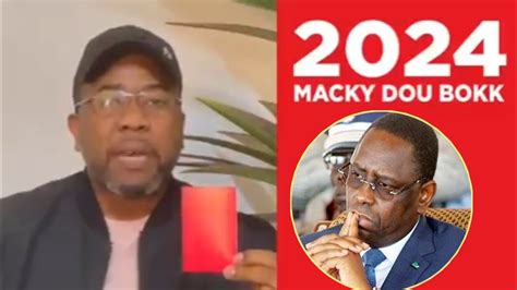 Bougane Attaque Macky SALL Et Son Dialogue Avec Des Cartons Pour Lui