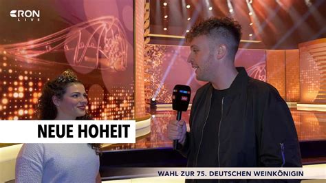 Wahl Zur Deutschen Weink Nigin Ron Tv