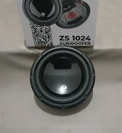 Jual Subwoofer Mobil 10 Inch ZEVOX ZS 1024 10inch VOX RESEARCH Super