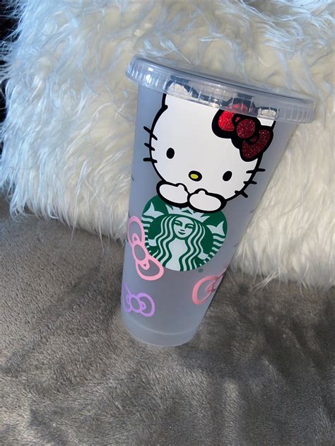 Hello Kitty Custom Tumbler Etsy