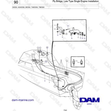 Volvo Penta AD30A AQAD30A MD30A TAMD30A TMD30A Fly Bridge