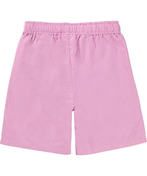 Adi Wild Orchid Purple Unisex Shorts In Cotton And Linen Molo