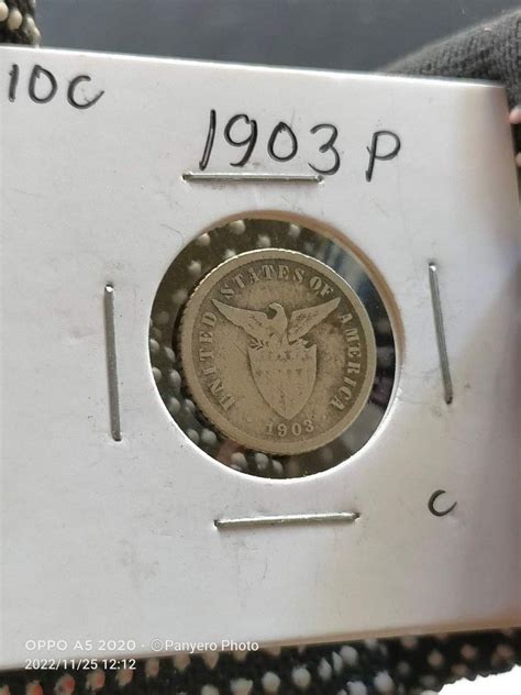 1903p Ten Centavos Uspi Silver Coin Hobbies Toys Memorabilia