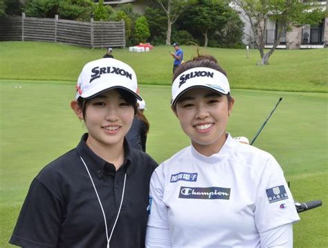 女子ゴルフ 山下美夢有のキャディーは妹の蘭さん 姉妹初タッグ CATレディース ゴルフ デイリースポーツ online