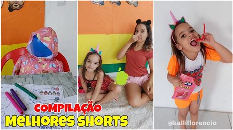 Compilado dos Melhores Shorts Vídeos Curtos Kalli Florencio YouTube