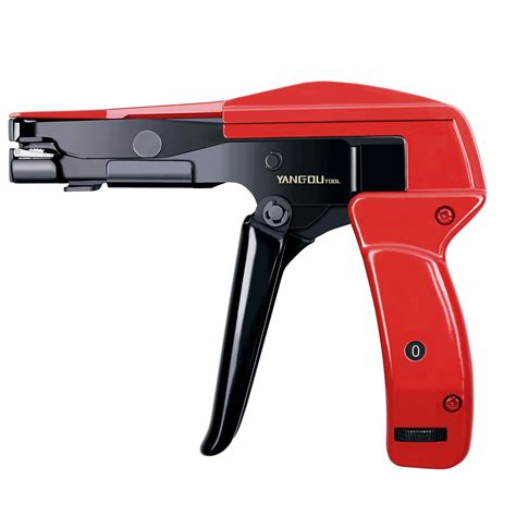 Yangoutool Ergonomic Cable Tie Gun Hand Operated Zip Tie Tool With