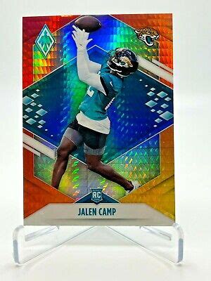 Jalen Camp RC 2021 Panini Phoenix Fire Burst Fanatics Rookie 196