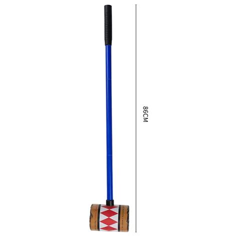 Birds Of Prey Cosplay Harley Quinn Mallet Hammer Smile Face Suicide