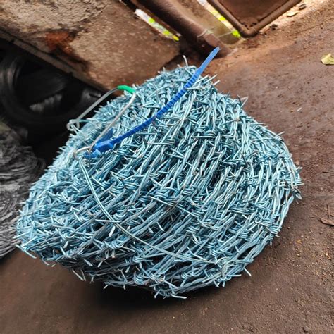 Galvanized 2 5mm Tata Wiron GI Barbed Wire At Rs 124 Kg In Nellore ID