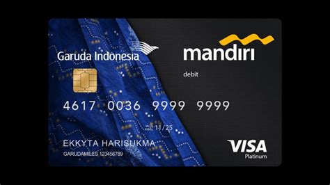 Jenis Jenis Kartu Debit Mandiri Garuda IMAGESEE