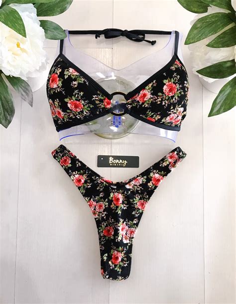 Lily Rose Bikini Gold Ring Etsy