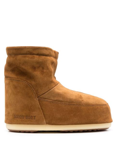 Moon Boot Icon Low Suede Snow Boots Farfetch