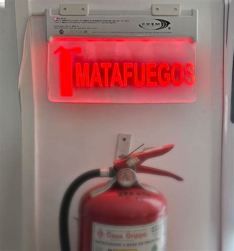 Se Sa Se Alizaci N De Emergencia Matafuegos Cosmel Electr Nica