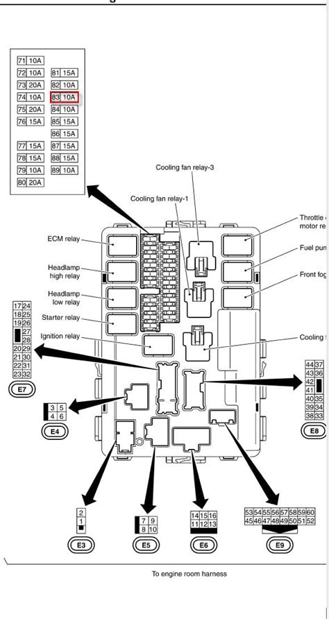 2004 Infiniti G35 Fuse Box Diagram