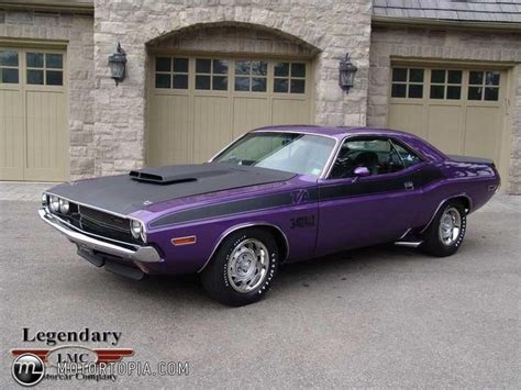 Dodge Challenger T A In Plum Crazy Purple Just Like Dad S Old One