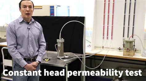 Falling Head Permeability Test For Civil Engineering Students Youtube