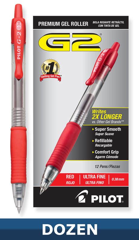 Sale Pilot G2 Pens Red In Stock