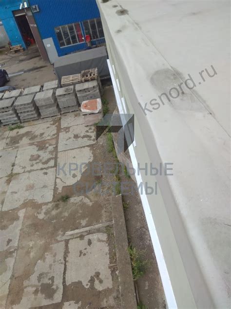 Монтаж парапетов из оцинкованной стали - производство металлоизделий ...