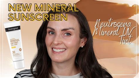 New In Neutrogena Purescreen Mineral Uv Tint Spf Review Youtube