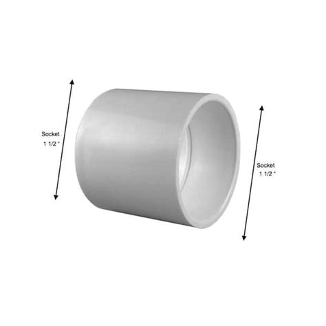 Charlotte Pipe In Pvc Dwv Repair Coupling Fitting Off