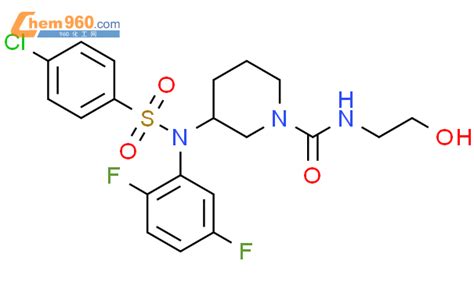 497878 72 5 1 Piperidinecarboxamide 3 4 Chlorophenyl Sulfonyl 2 5