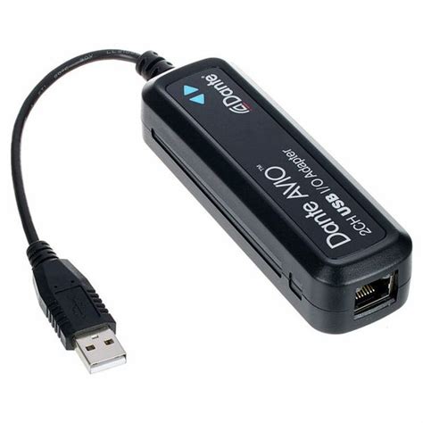 Dante AVIO USB IO Adapter 2x2 Thomann United Kingdom