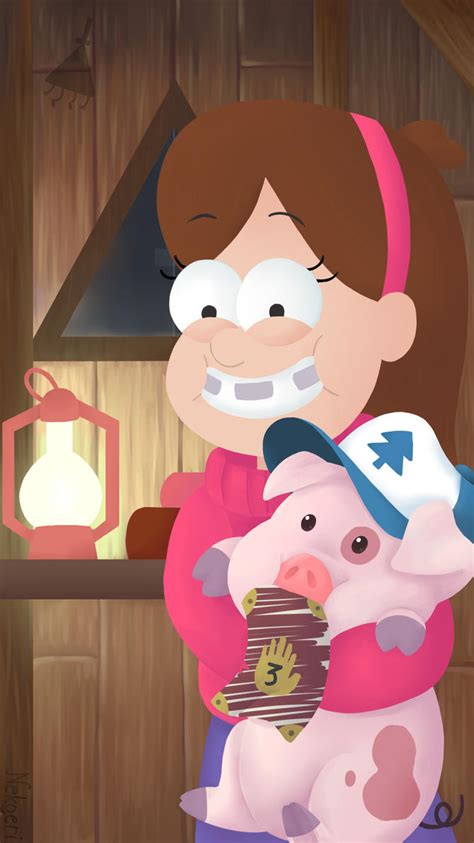 Mabel and Waddles by Nekoeri on DeviantArt