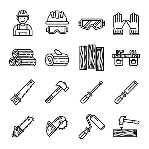 12 Free Carpenter Icons Ai