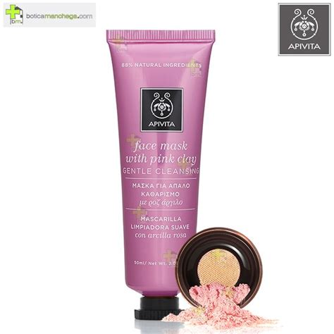 Comprar APIVITA Mascarilla Facial Limpiadora Suave Con Arcilla Rosa