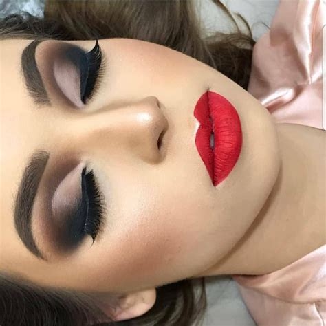 Red Lip Fantasy Makeup Crafts Purple Makeup Lip Color Makeup