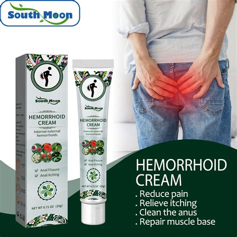 South Moon Herbal Hemorrhoid Ointment Suppository Hemorrhoid Gel Mixed