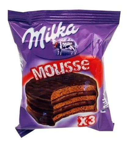 Caja X Alfajor Milka Triple Mousse Blanco Oreo