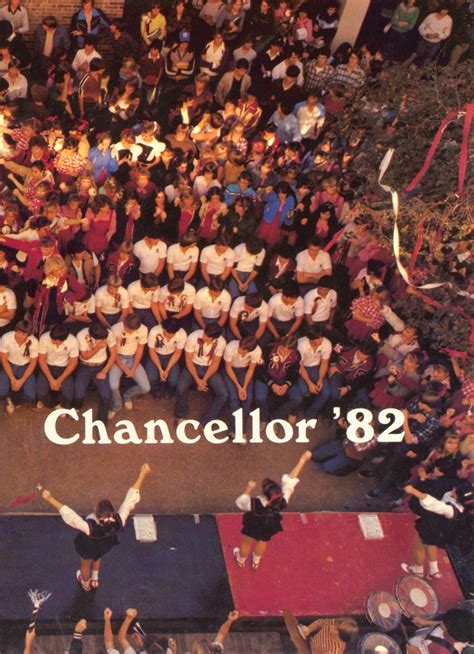 1982 yearbook from Churchill High School from San antonio, Texas