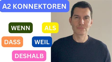 Deutsch A2 Konnektoren / German A2 connectors / Almanca A2 - YouTube