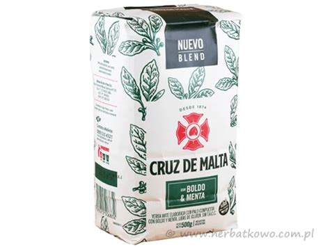 Yerba Mate Cruz De Malta Boldo Menta 0 5 Kg Sklep Herbatkowo