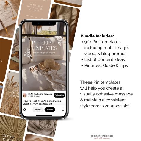 pin templates   minimalist lifestyle blogger  pinterest guide