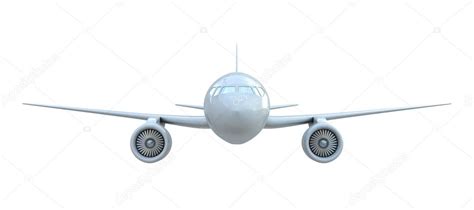 Airplane front view — Stock Photo © desert_fox99 #5820085