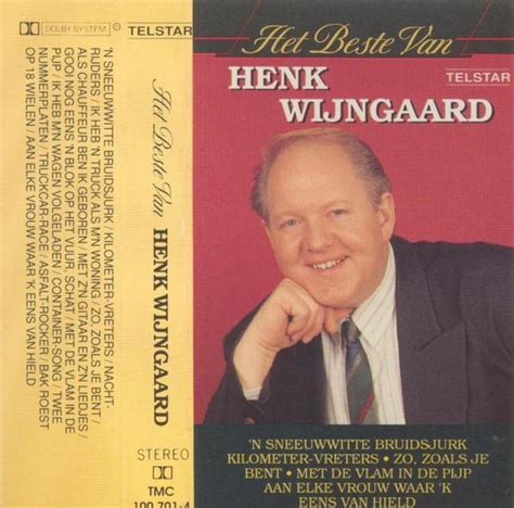 Album Het Beste Van De Henk Wijngaard Sur CDandLP