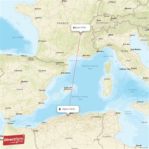 Direct Flights From Algiers To Lyon Alg To Lys Non Stop