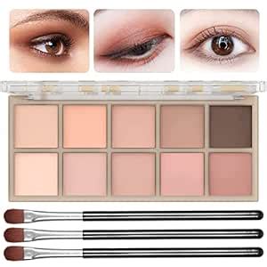 Amazon Colors Eyeshadow Palette Matte Naked Eye Shadow Makeup High Pigmented Naturing