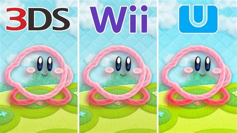 Kirby S Epic Yarn 2010 3ds Vs Wii Vs Wii U Which One Is Better Youtube