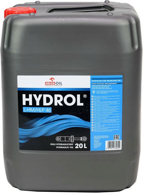 Orlen Oil Olej Hydrauliczny Hydrol L Hm Hlp 46 20L Opinie I Ceny Na